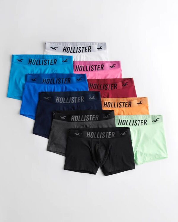 Hollister Premium Men’s Boxer (Pack of Multiple PCS)  Ultra Soft • Stretch Fit • Everyday Comfort