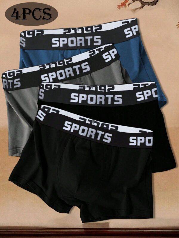 8PCS Premium Sports Men’s Boxer — Soft, Stretchable & Comfortable |