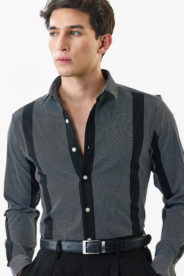 Luxe Stretch Slim Fit Shirt