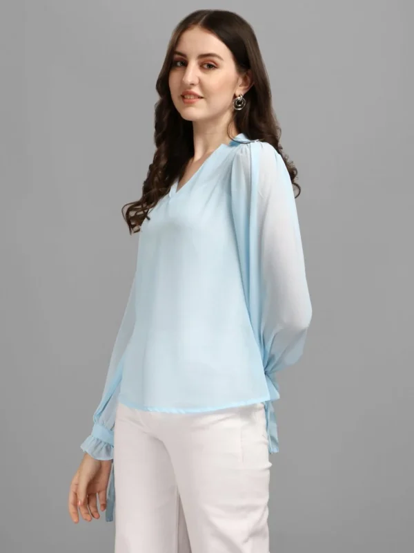 Baby Blue Women's Tops
